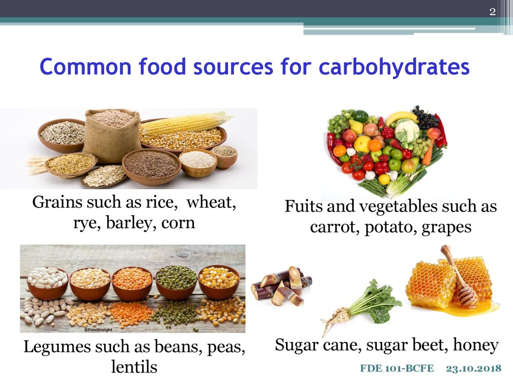 Carbohydrates as a main food component - ppt download