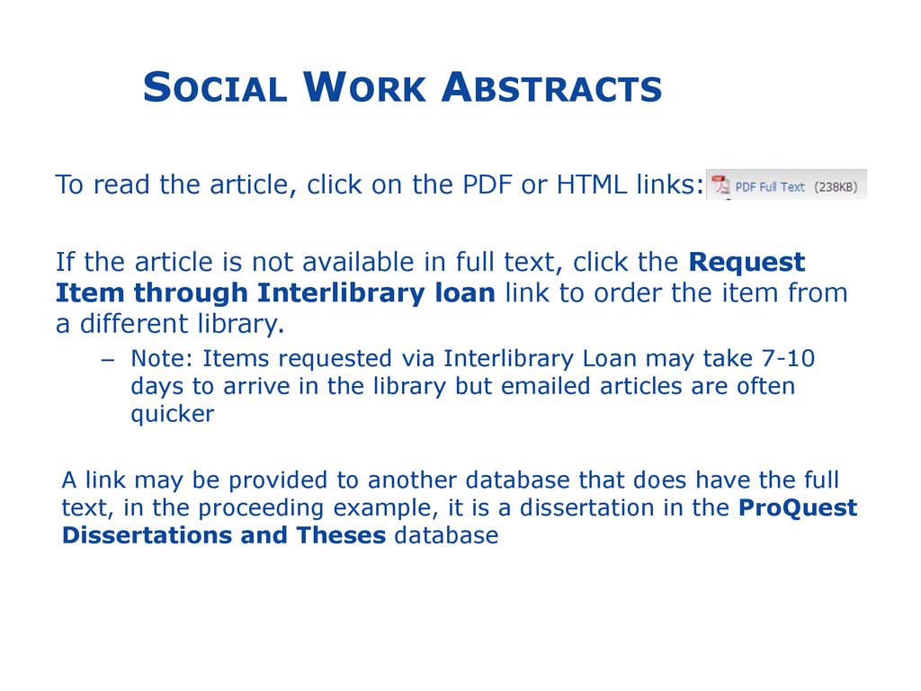 How To Research In Social Work Ppt Download