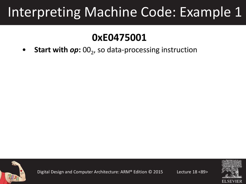 Interpreting Machine Code: Example 1