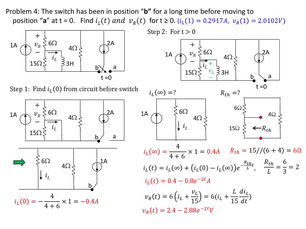 Chapter 8 Second Order Circuits Ppt Download