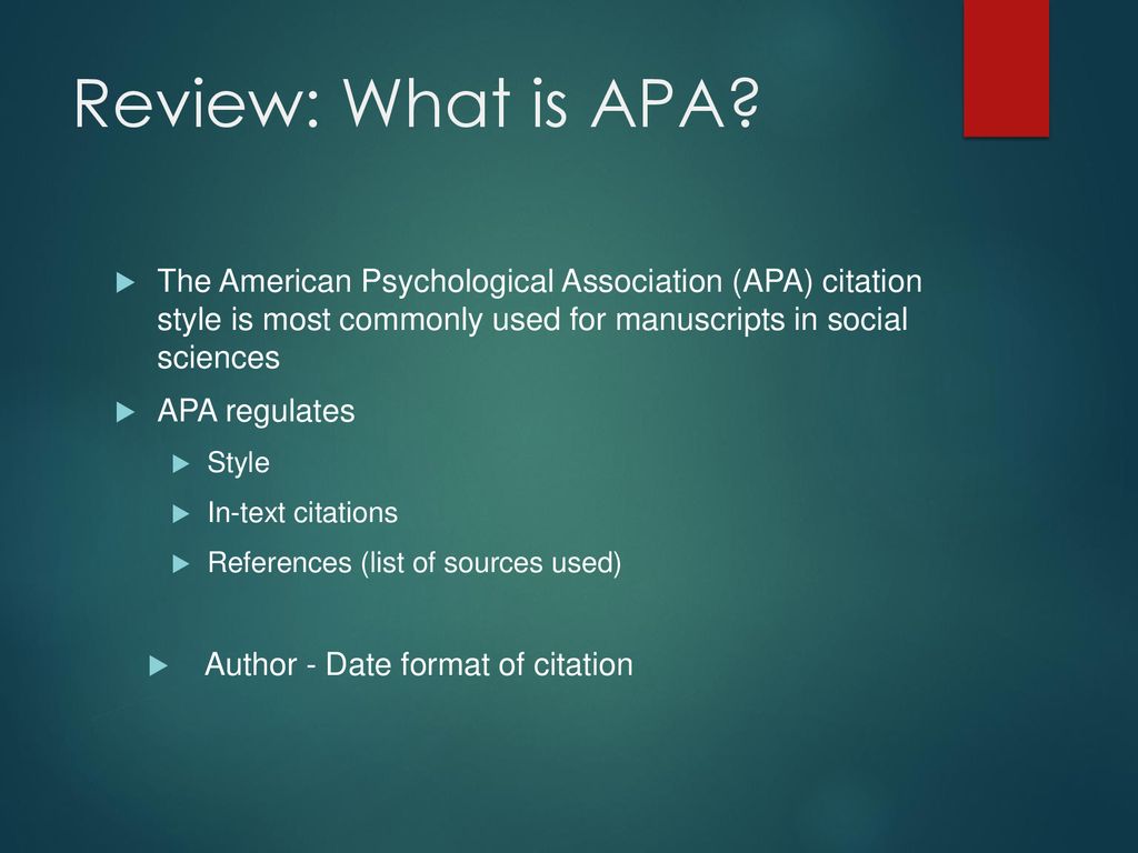 Apa Citations How To Create Proper Ppt Download