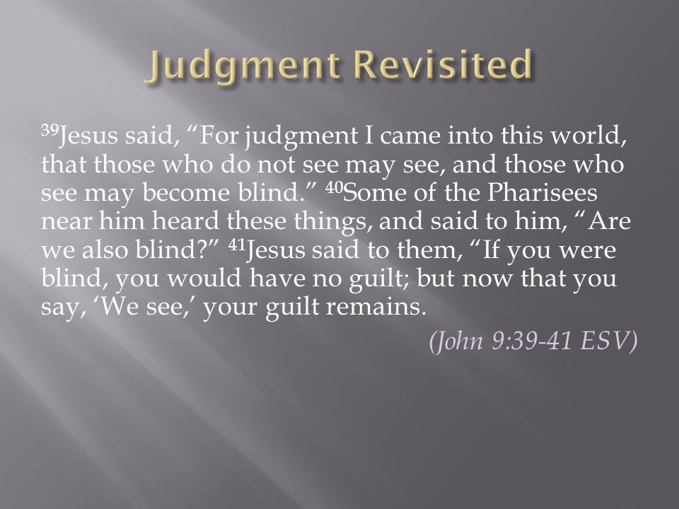 Judgment Revisited