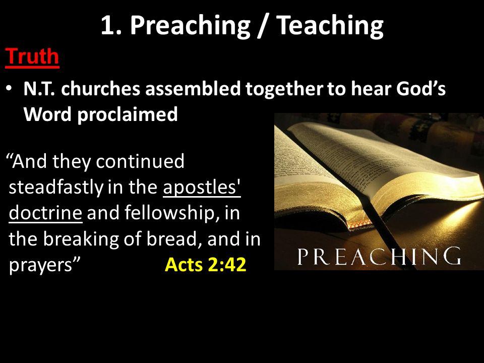 Preaching and Teaching Basics