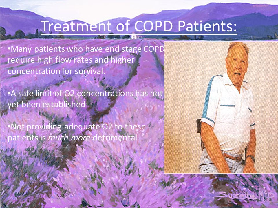 Treatment of COPD Patients: