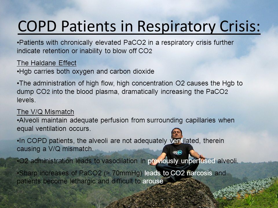 COPD Patients in Respiratory Crisis: