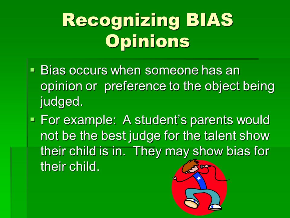 Recognizing BIAS Opinions