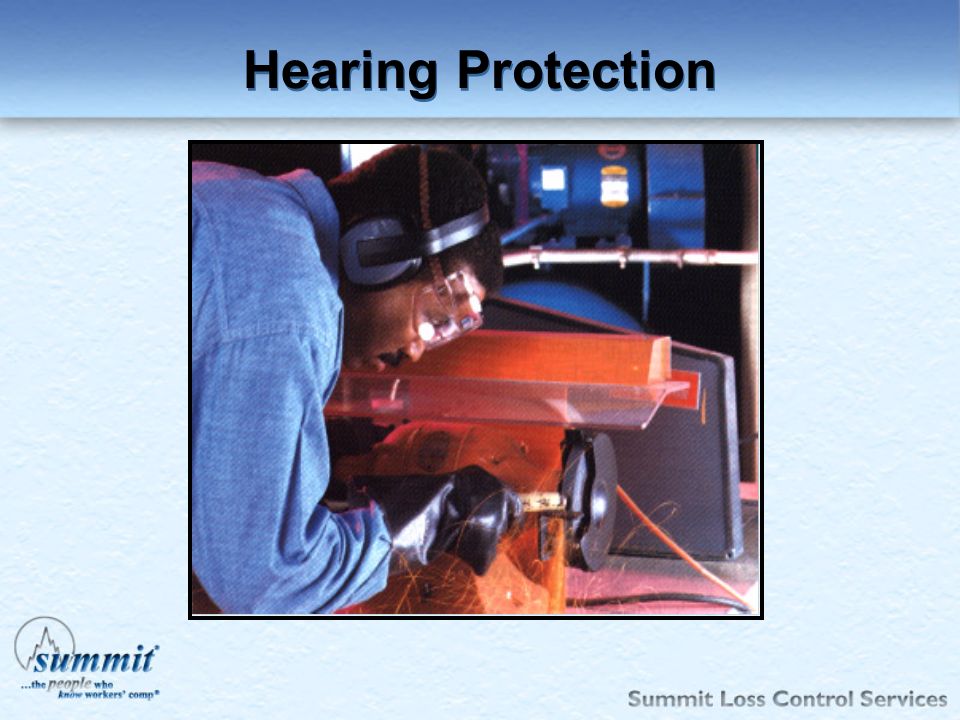 Hearing Protection Determining the need to provide hearing protection is complicated.