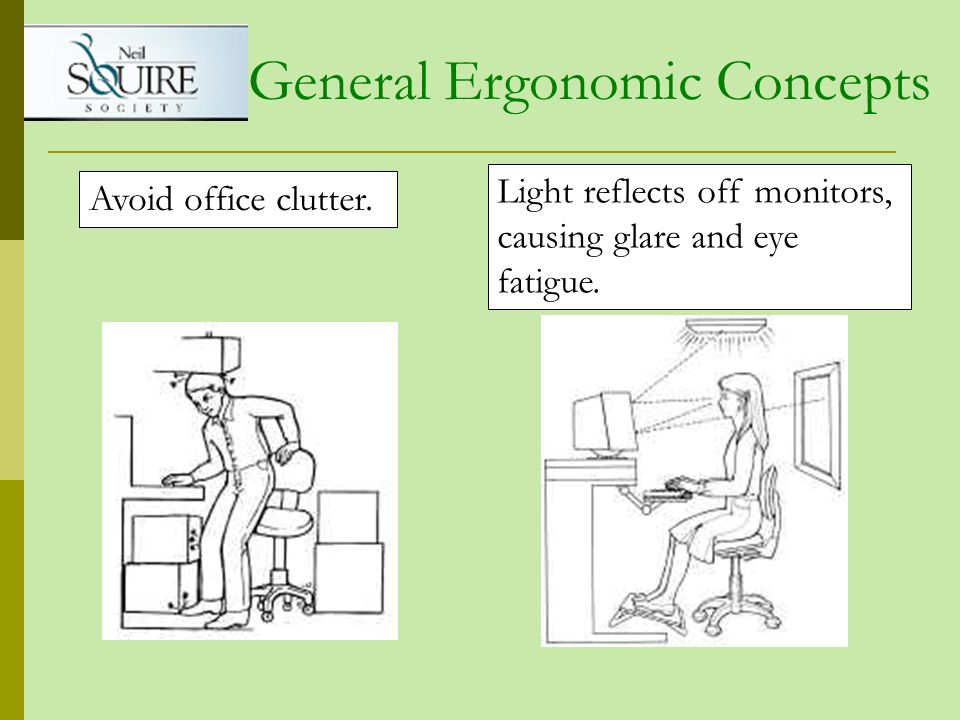 General Ergonomic Concepts