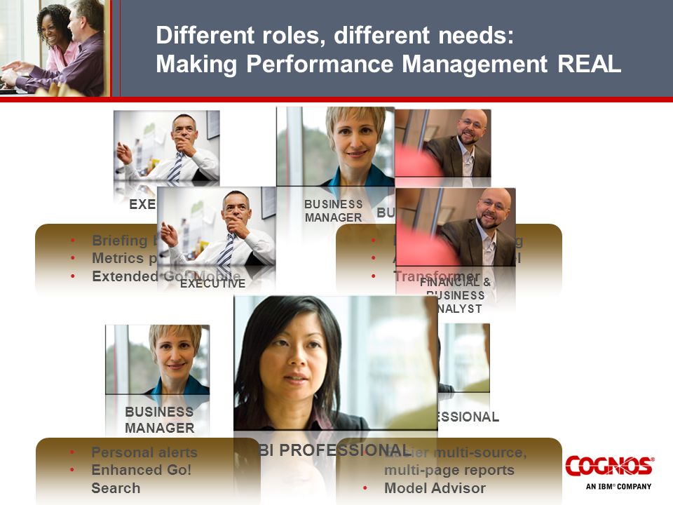 Different roles, different needs: Making Performance Management REAL