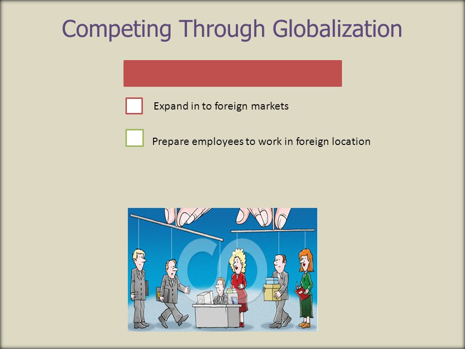 Competing Through Globalization