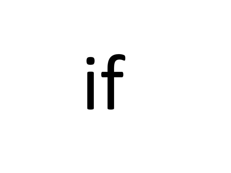 if