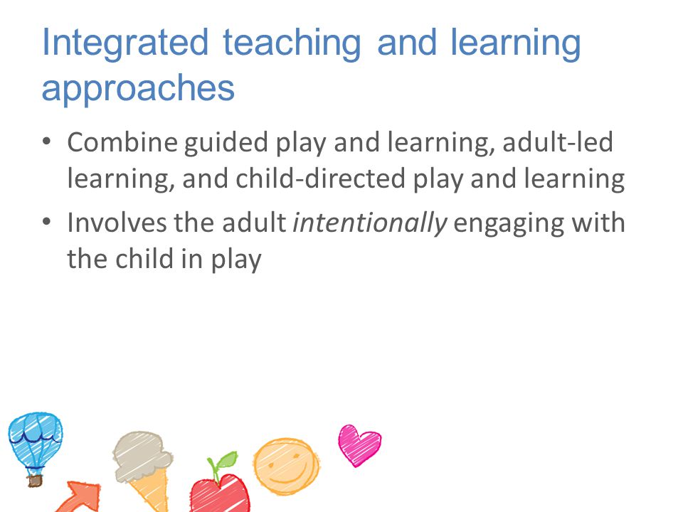 Integrated teaching and learning approaches