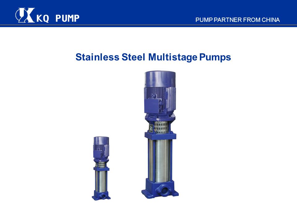 Stainless Steel Multistage Pumps