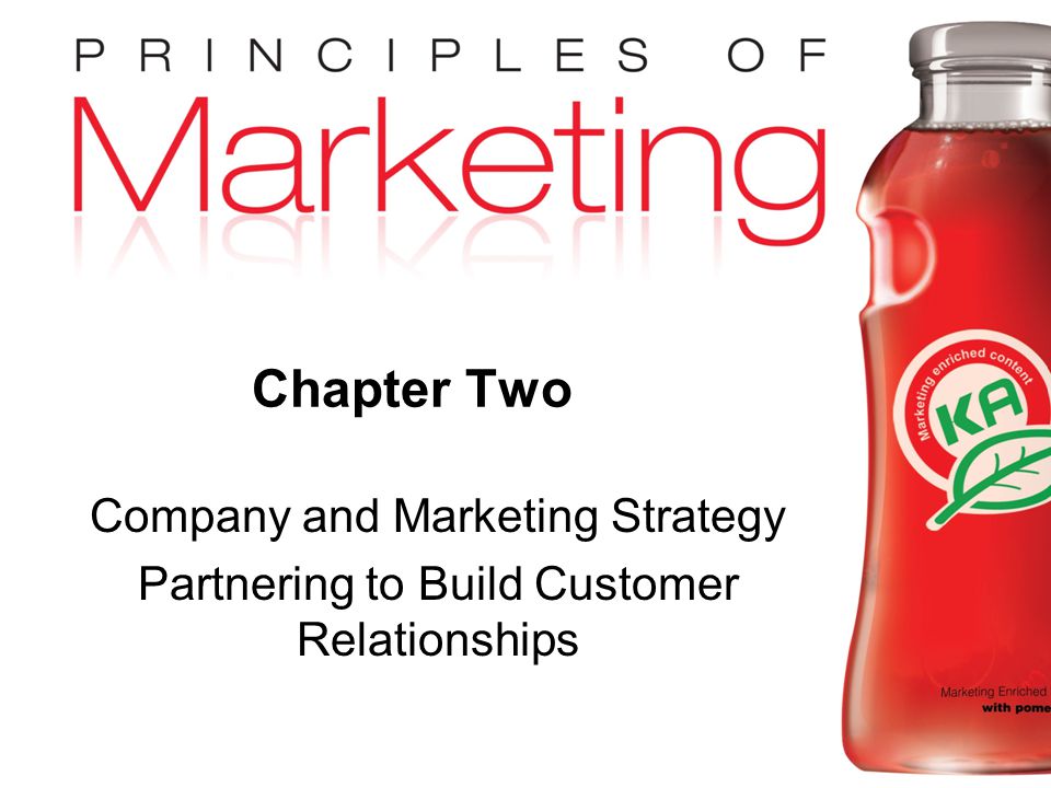 Chapter Two Company and Marketing Strategy