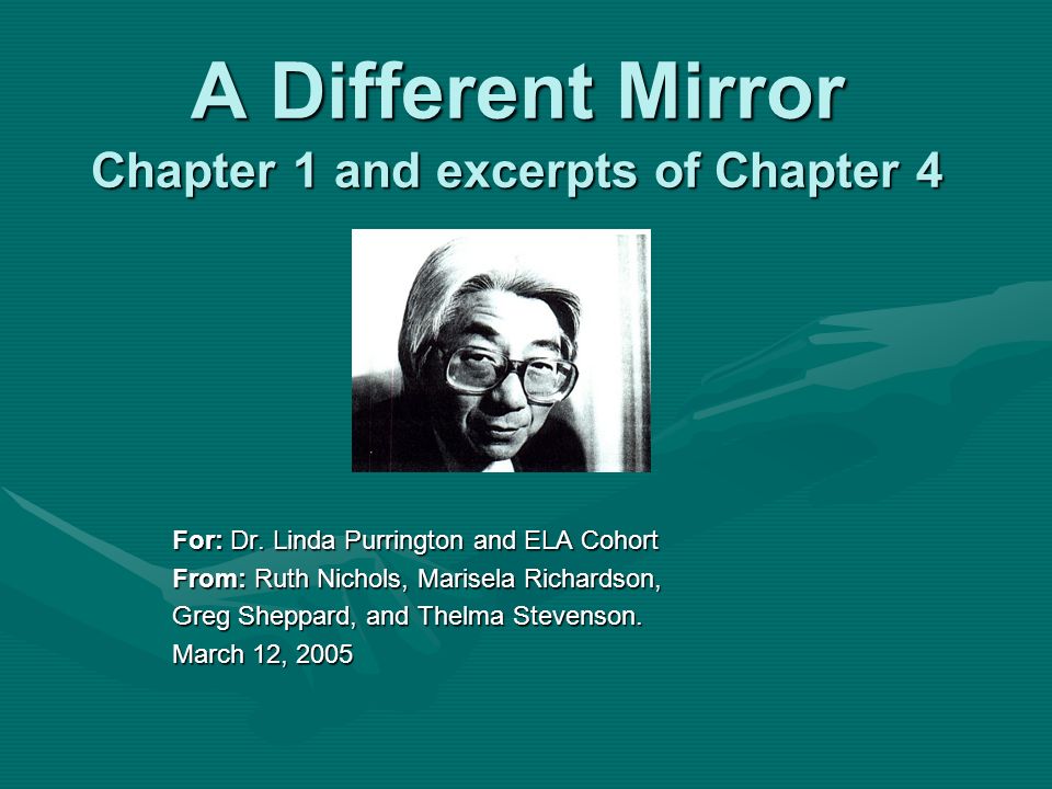 takaki a different mirror chapter 17 summary