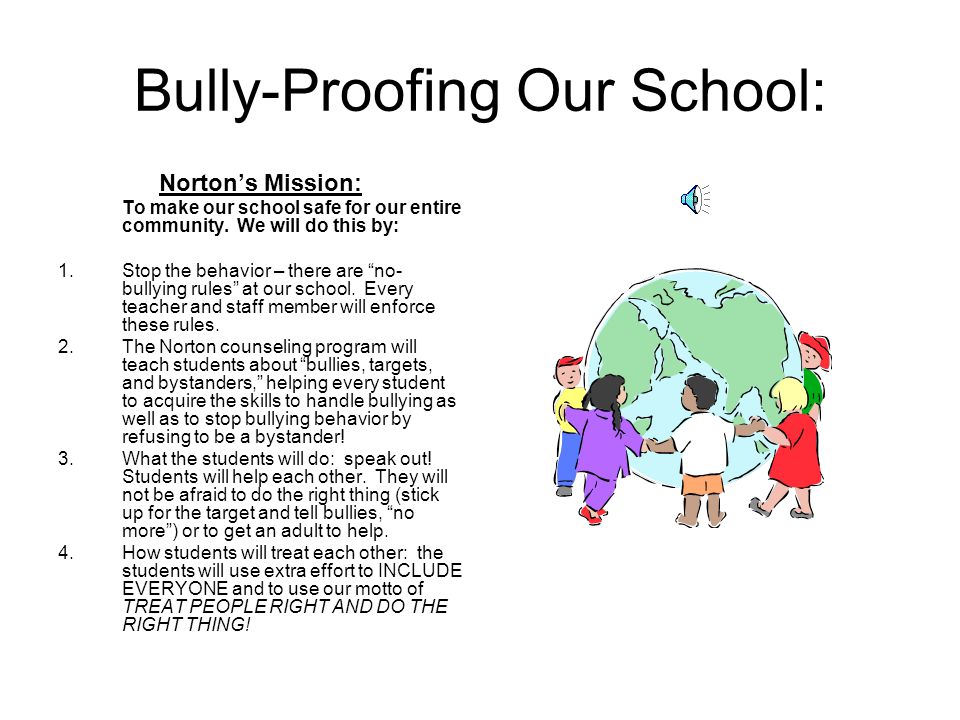 Bully-Proofing Our School:
