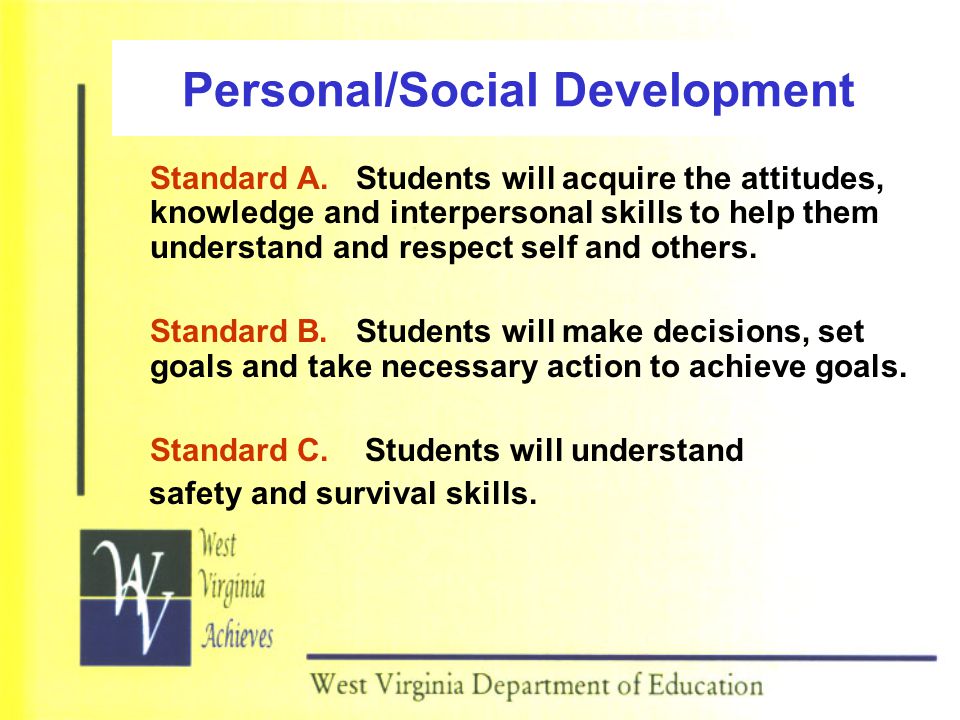 Personal/Social Development
