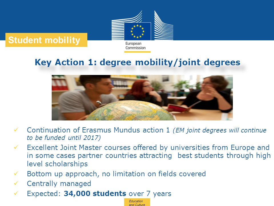 Key Action 1: degree mobility/joint degrees