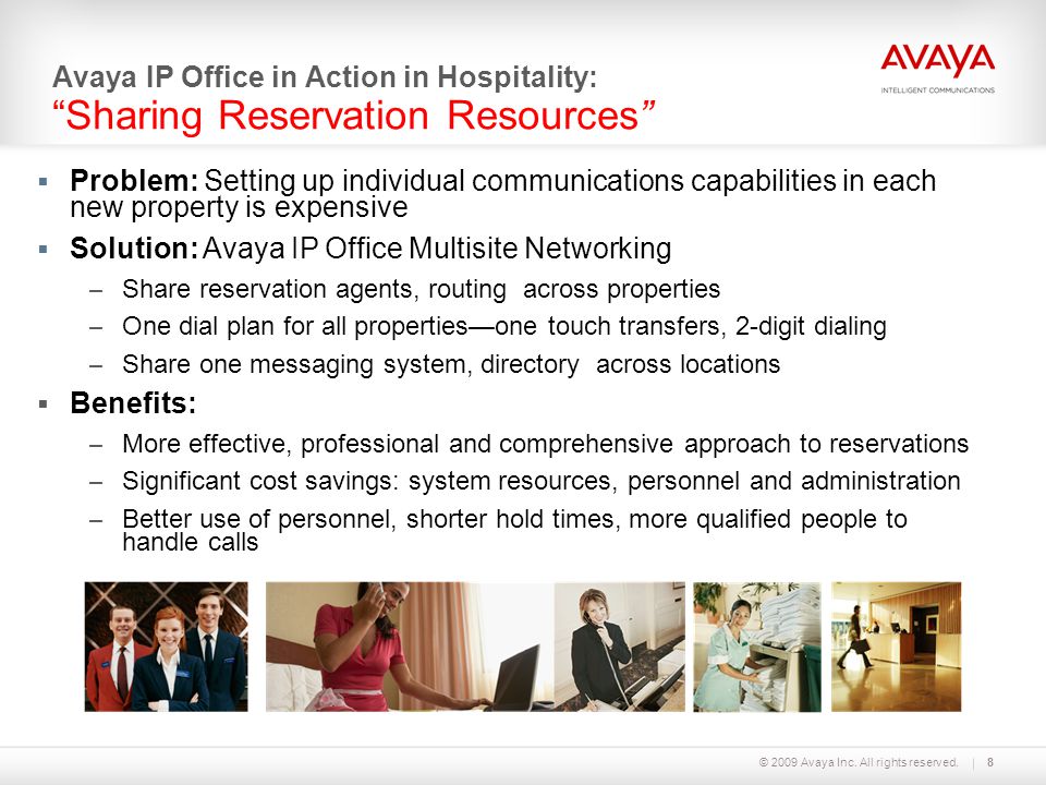 Solution: Avaya IP Office Multisite Networking
