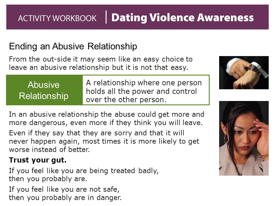 Ending an Abusive Relationship