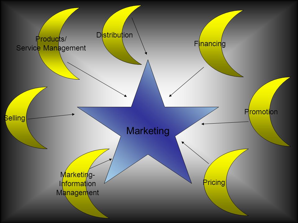 Marketing Distribution Products/ Financing Service Management