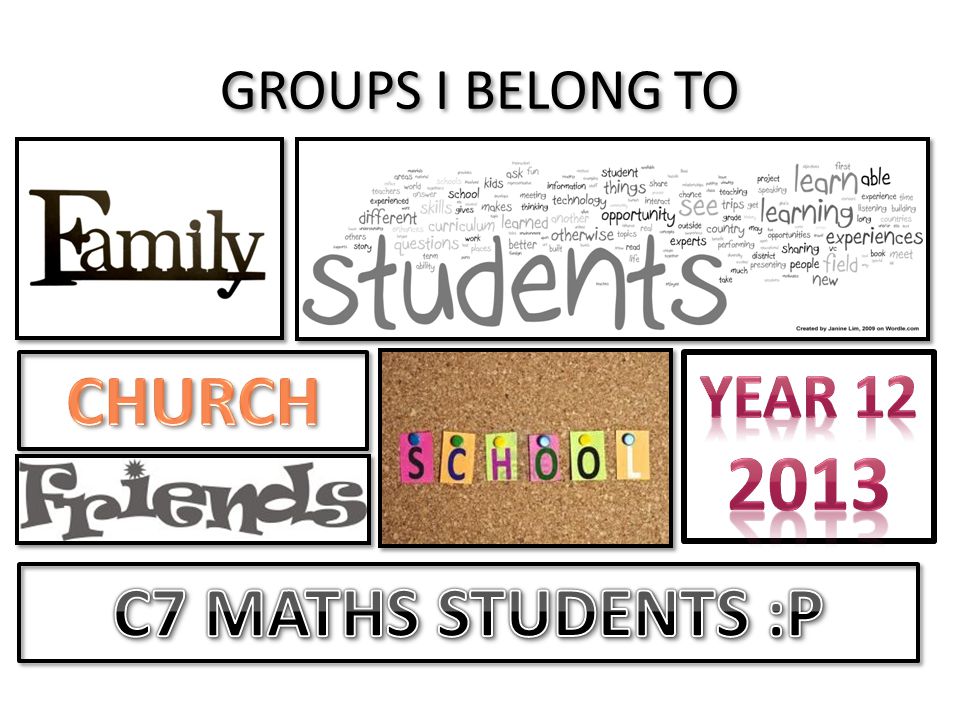 CHURCH C7 MATHS STUDENTS :P