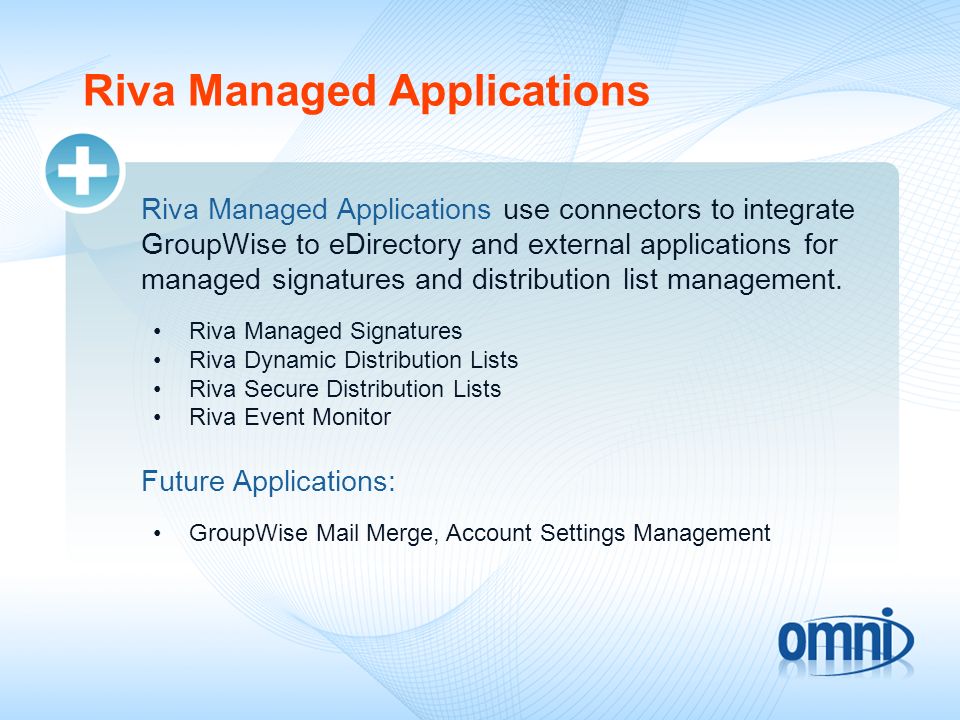Riva Managed Applications