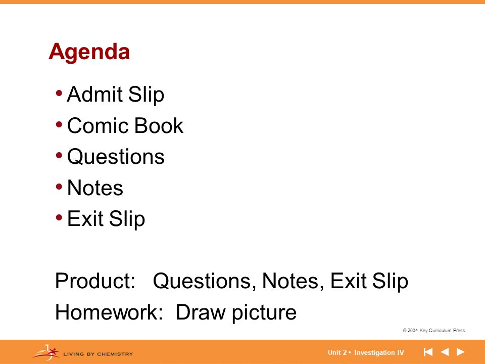 Agenda Admit Slip Comic Book Questions Notes Exit Slip