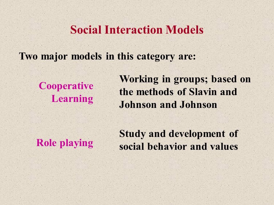 Social Interaction Models