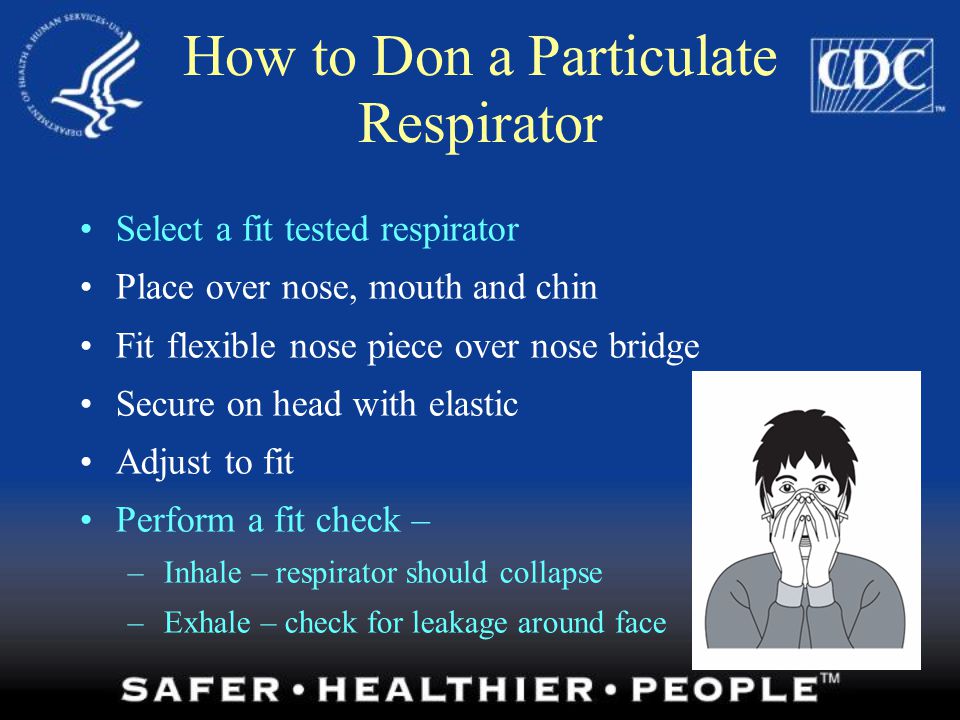 How to Don a Particulate Respirator