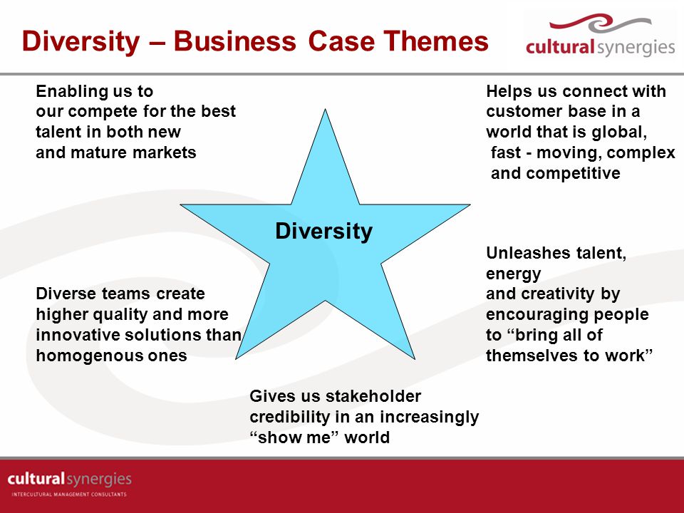 Diversity – Business Case Themes