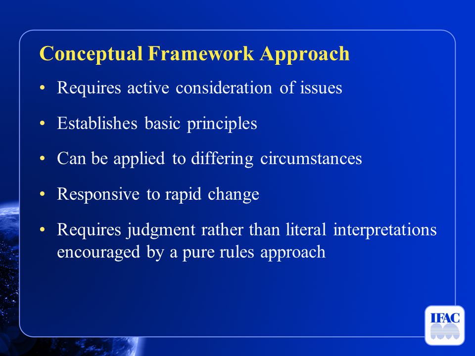 Conceptual Framework Approach