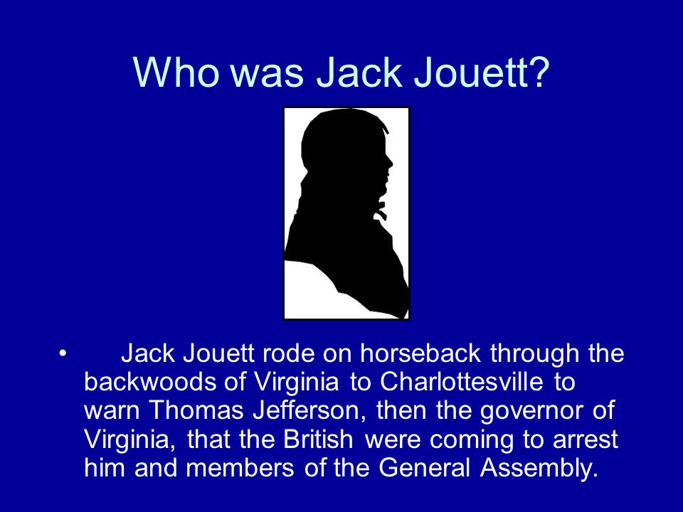 Who was Jack Jouett