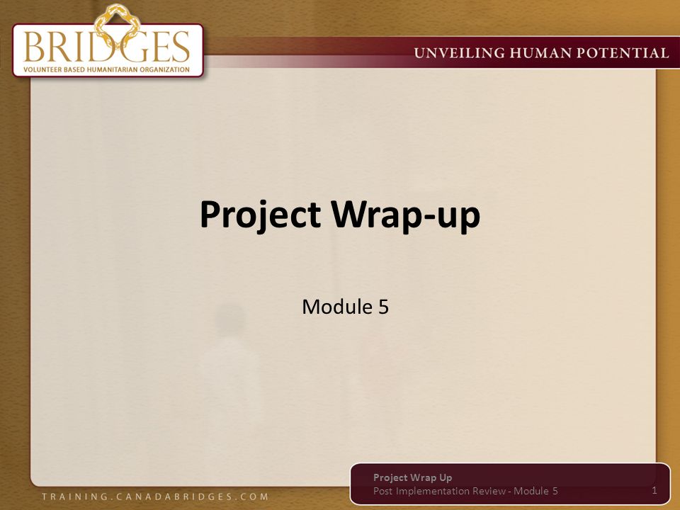 Project Wrap-up Module 5 Project Wrap Up - ppt video online download