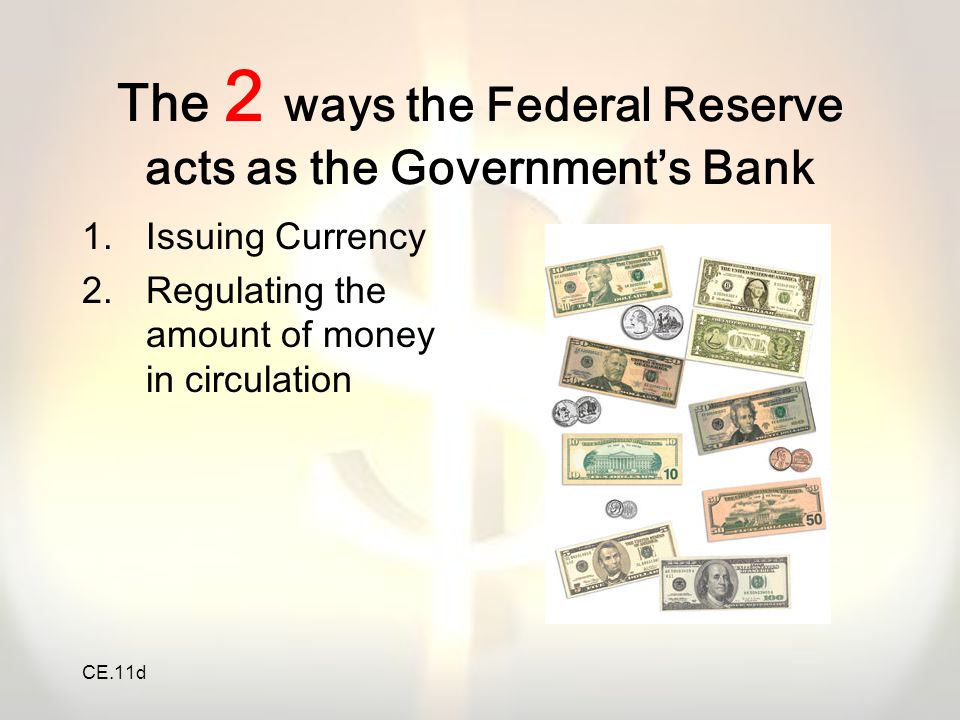 The 2 ways the Federal Reserve acts as the Government’s Bank