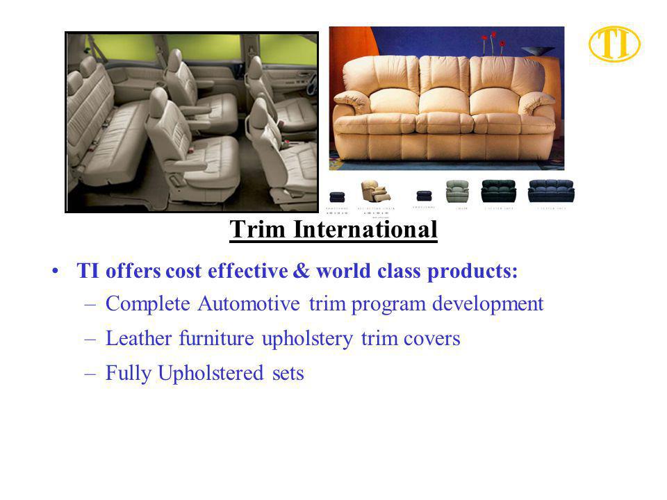 Trim International TI offers cost effective & world class products: