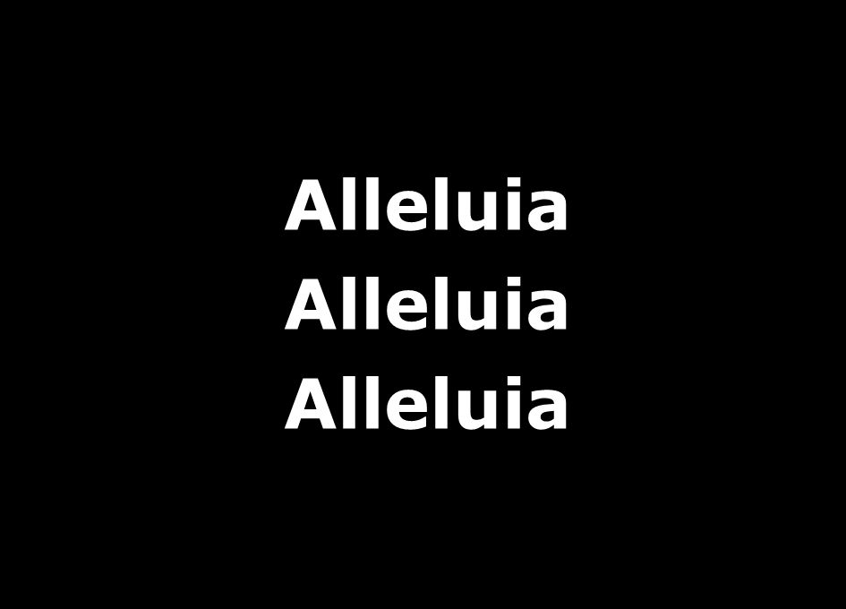 Alleluia