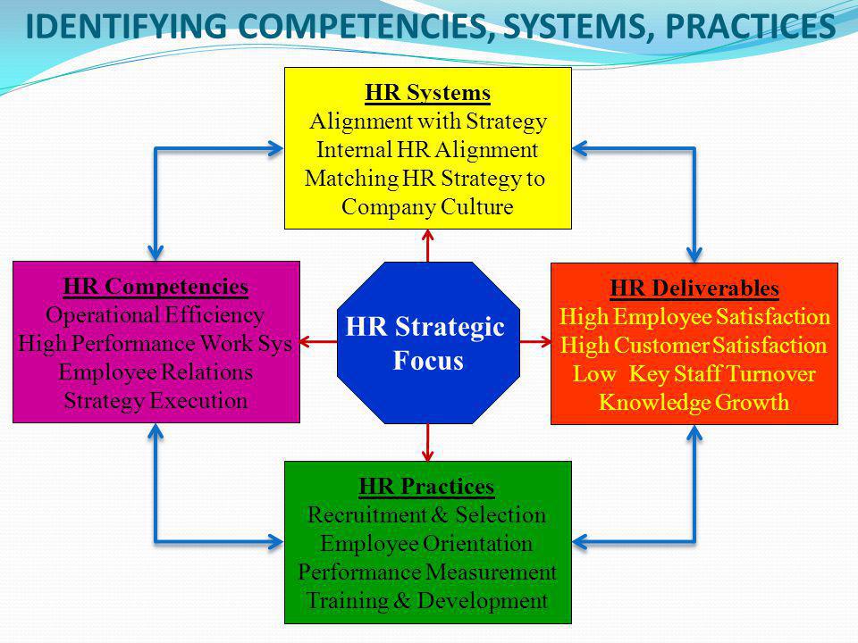 IDENTIFYING COMPETENCIES, SYSTEMS, PRACTICES