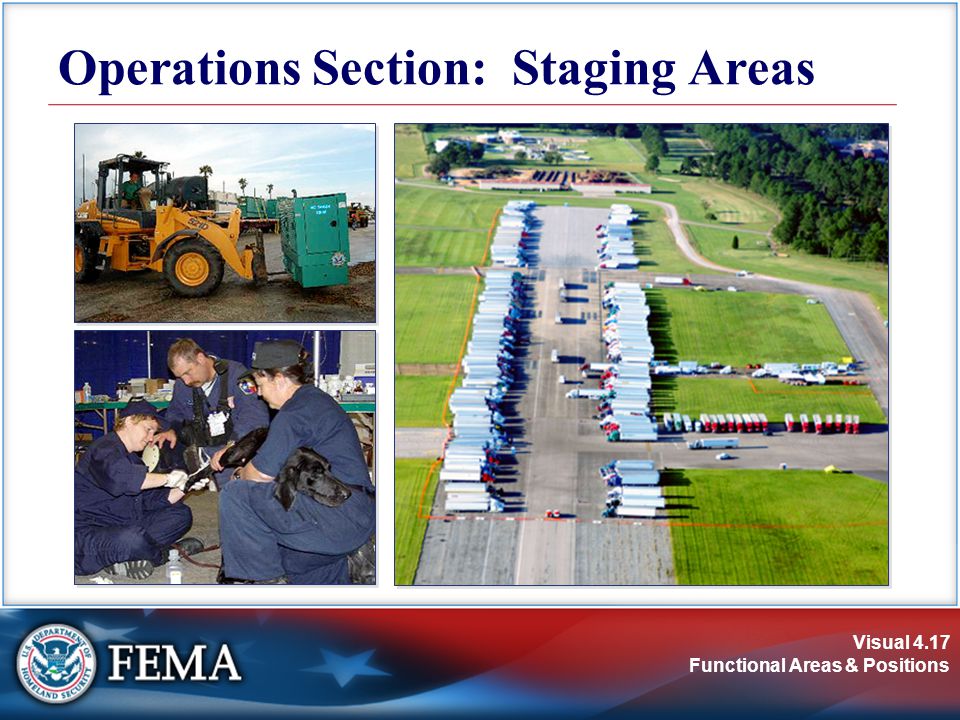 Operations Section: Staging Areas