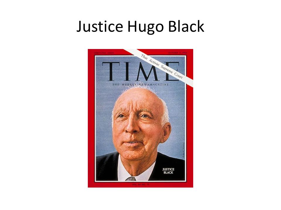Justice Hugo Black
