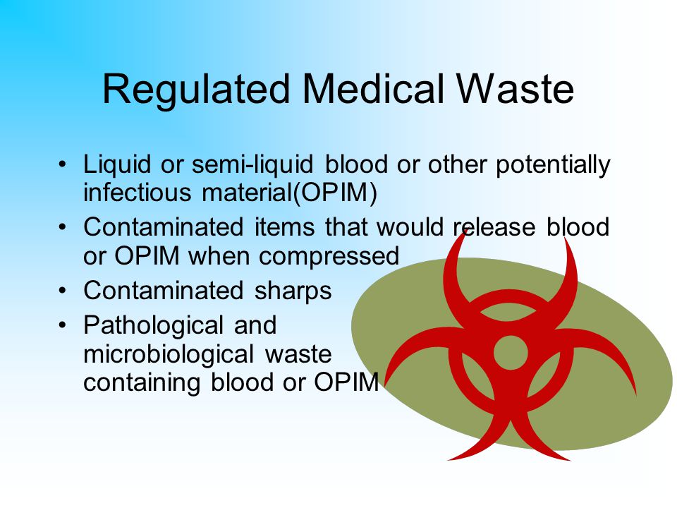 Regulated Medical Waste
