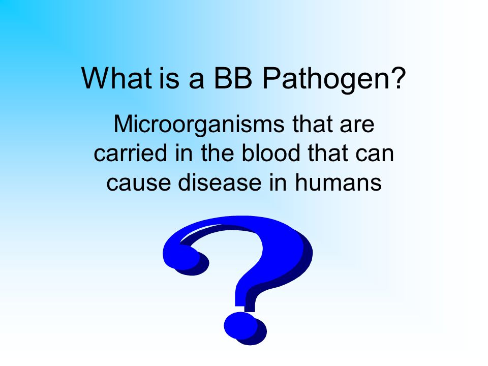 What is a BB Pathogen.