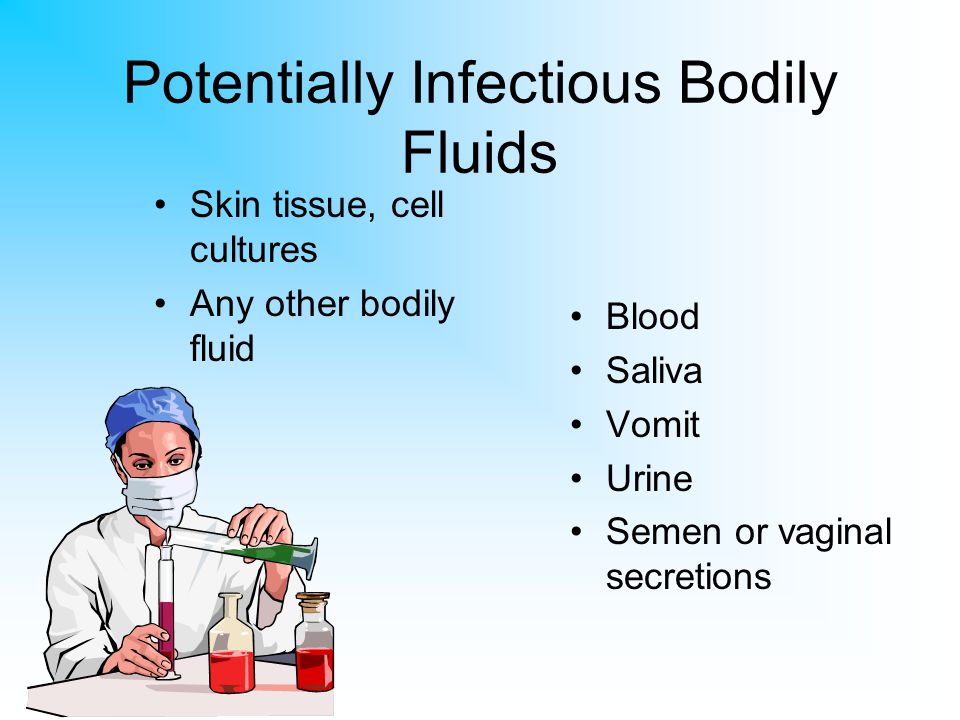 Potentially Infectious Bodily Fluids
