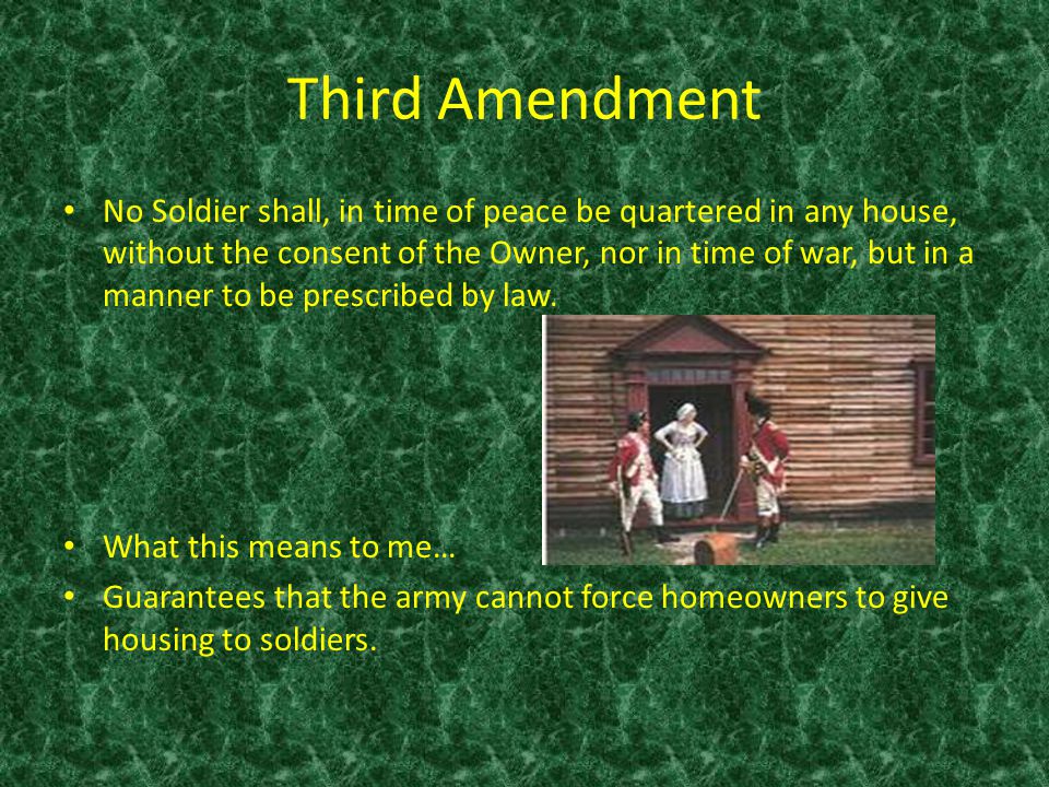 Third Amendment