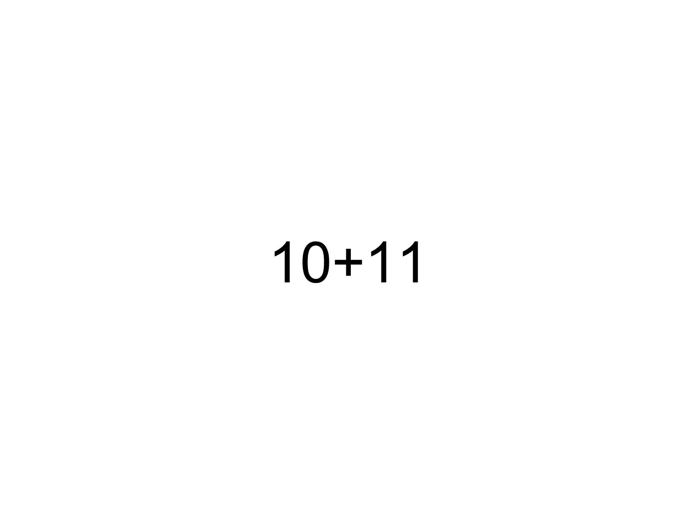 10+11