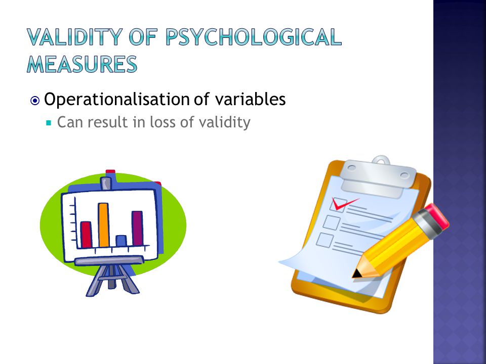 Validity of psychological measures