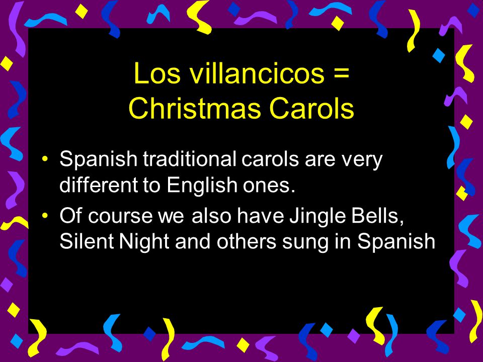 Los villancicos = Christmas Carols