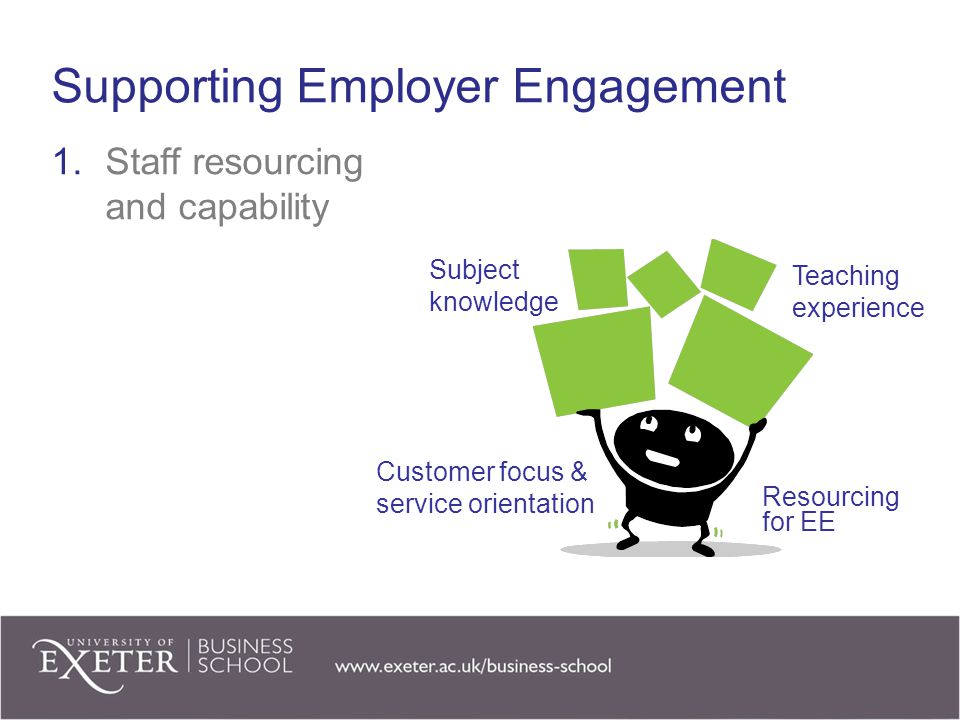 Supporting Employer Engagement