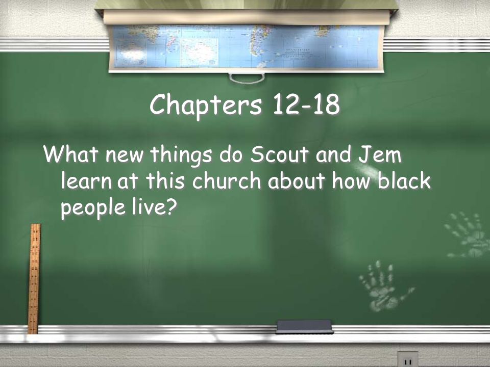 Chapters What new things do Scout and Jem learn at this church about how black people live