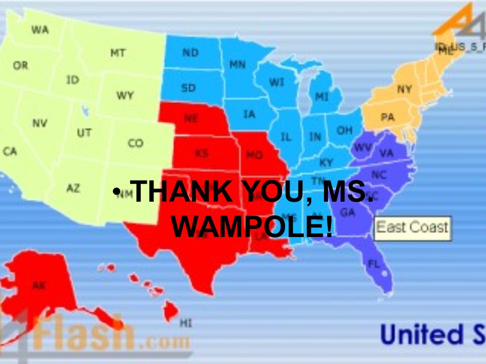 THANK YOU, MS. WAMPOLE!